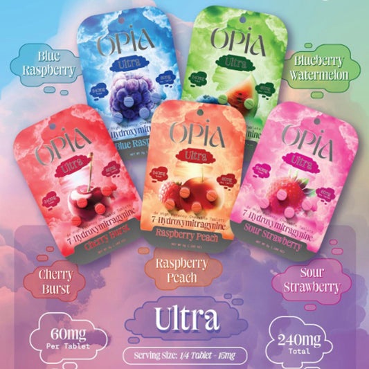 OPIA ULTRA 7-Hydroxymitragynine Tablets 60mg (Display Box)